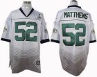 Green bay packers #52 matthews champions super bowl XLV white