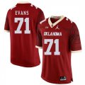 Oklahoma Sooners #71 Bobby Evans Red 47 Game Winning Streak College Football Jersey