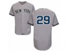 Mens Majestic New York Yankees #29 Tyler Clippard Grey Flexbase Authentic Collection MLB Jersey