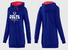 Women Indianapolis Colts Logo Pullover Hoodie-088