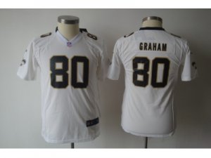 Nike NFL Youth New Orleans Saints #80 Jimmy Graham white Jerseys