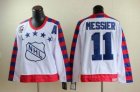 nhl New York Rangers #11 Messier all star 75th Anniversary white CCM