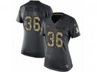 Women Nike Tampa Bay Buccaneers #36 Robert McClain Limited Black 2016 Salute to Service NFL Jersey