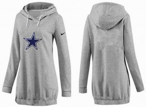 Women Dallas cowboys Logo Pullover Hoodie-004