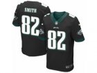 Mens Nike Philadelphia Eagles #82 Torrey Smith Elite Black Alternate NFL Jersey