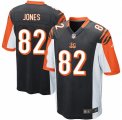 Men's Nike Cincinnati Bengals #82 Marvin Jones Game Black Team Color NFL Jersey