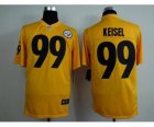 Nike jerseys pittsburgh steelers #99 keisel yellow[game]