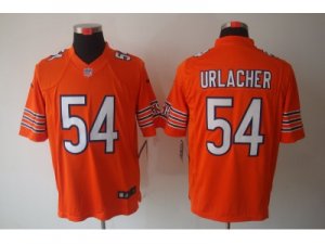 Nike NFL Chicago Bears #54 Brian Urlacher Orange Jerseys(Limited)