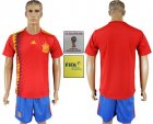 Spain Home 2018 FIFA World Cup Soccer Jersey