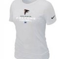 Women BAtlanta Falcons white T-Shirt