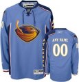 Customized Atlanta Thrashers Jersey Blue Home Man Hockey