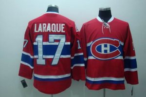 nhl montreal canadiens #17 laraque red[ccm]