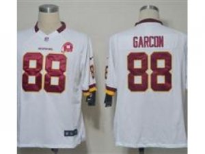 Nike NFL Washington Redskins #88 Pierre Garcon White Jerseys W 80TH Patch(Game)