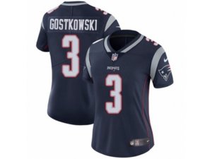 Women Nike New England Patriots #3 Stephen Gostkowski Vapor Untouchable Limited Navy Blue Team Color NFL Jersey