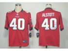 Nike NFL Tampa Bay Buccaneers #40 Mike Alstott Red jerseys[Game]