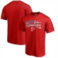 Atlanta Falcons Pro Line by Fanatics Branded Banner Wave T-Shirt Red