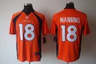 Nike denver broncos #18 manning orange Game jerseys