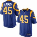 Mens Nike Los Angeles Rams #45 Zach Laskey Limited Royal Blue Alternate NFL Jersey