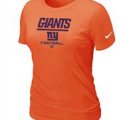 Women New York Giants Orange T-Shirt