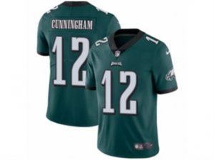 Nike Philadelphia Eagles #12 Randall Cunningham Limited Green Team NFL Jersey