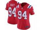 Women Nike New England Patriots #94 Kony Ealy Vapor Untouchable Limited Red Alternate NFL Jersey