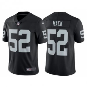 Mens 2017 Oakland Raiders #52 Khalil Mack Black Vapor Untouchable Limited Jersey