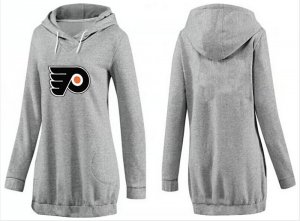 NHL Women Philadelphia Flyers Logo Pullover Hoodie 9