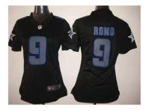 Nike women jerseys dallas cowboys #9 tony romo black[impact limited]