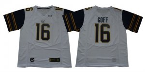 California Golden Bears #16 Jared Goff White College Football Jersey