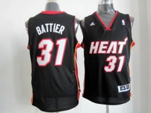 nba miami heat #31 battier black[revolution 30 swingman]