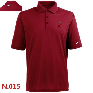 Nike Los Angeles Angels 2014 Players Performance Polo -Red