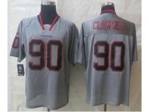 e jerseys houston texans #90 clowney grey[Elite lights out][clowney]