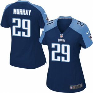 Women\'s Nike Tennessee Titans #29 DeMarco Murray Limited Navy Blue Alternate NFL Jersey