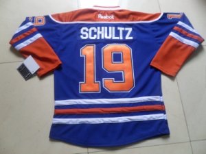 nhl jerseys edmonton oilers #19 schultz blue jerseys