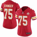 Women's Nike Kansas City Chiefs #75 Parker Ehinger Limited Red Rush NFL Jersey