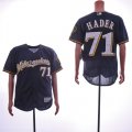 Brewers #71 Josh Hader Navy Flexbase Jersey