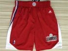 Mens Los Angeles Clippers 2015-16 Red Short