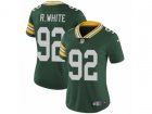 Women Nike Green Bay Packers #92 Reggie White Vapor Untouchable Limited Green Team Color NFL Jersey