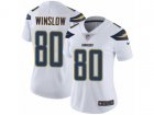 Women Nike Los Angeles Chargers #80 Kellen Winslow Vapor Untouchable Limited White NFL Jersey