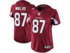 Women Nike Arizona Cardinals #87 Troy Niklas Vapor Untouchable Limited Red Team Color NFL Jersey