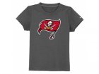 nike tampa bay buccaneers sideline legend authentic logo youth T-Shirt dk.grey