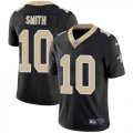 Nike Saints #10 Tre'Quan Smith Black Vapor Untouchable Limited Jersey