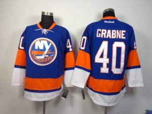 NHL New York Islanders #40 Michael Grabner Baby Blue Home Jerseys