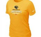 Women Jacksonville Jaguars Yellow T-Shirt