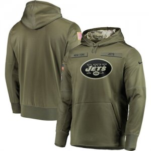 Nike Jets Olive Salute To Service Mens Pullove Hoodie