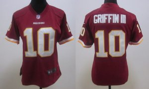 women nike nfl jerseys washington redskins #10 griffiniii red