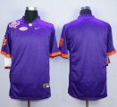 NCAA LSU Tigers Blank Purple Limited Stitched Jersey