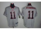 Nike NFL Arizona Cardinals #11 Larry Fitzgerald Grey Jerseys(Lights Out Elite)