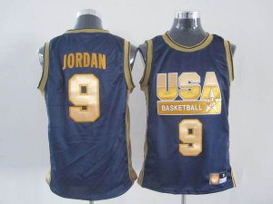 nba chicago bulls #9 jordan blue[usa]