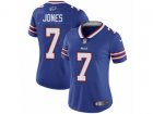 Women Nike Buffalo Bills #7 Cardale Jones Vapor Untouchable Limited Royal Blue Team Color NFL Jersey